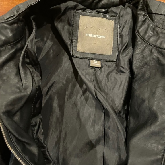 Black Leather Jacket - Picture 2 of 2